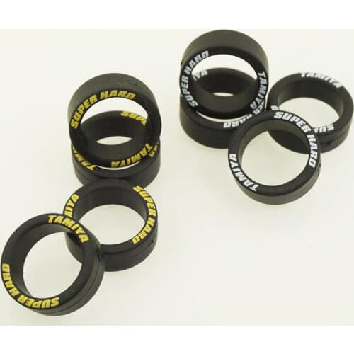 Self-made tamiya mini 4wd parts tires super hard black/red/grey white/yellow lettering 324 store