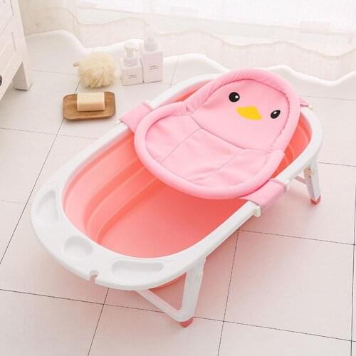 Bath Net Baby Newborn Baby Bath Seat Support Net Baby Bath Net With Cute Pattern