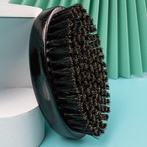 2021 New Natural Wooden Beard Brush For Men Vintage Wood Face Massage That Works Wonders To Comb Beards and Mustach