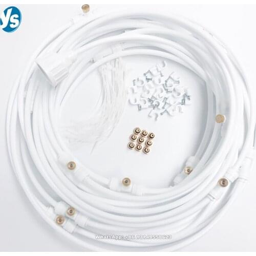 Tap Water Pressure Misting System Low Pressure Spray Atomization System Courtyard Villa Industrial Cooling and Dust Removal Kit