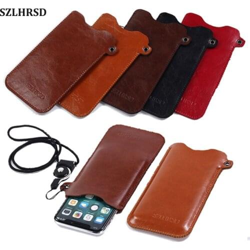 SZLHRSD Mobile Phone Case Hot selling slim sleeve pouch cover + Lanyard ,for Blackview E7s OPPO A71 A59s R11s R11 Plus A77 F5