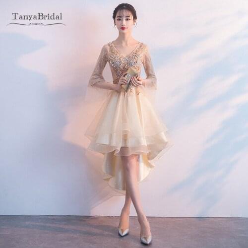 Женские платья с длинным рукавом TANYA BRIDAL China At AliExpress