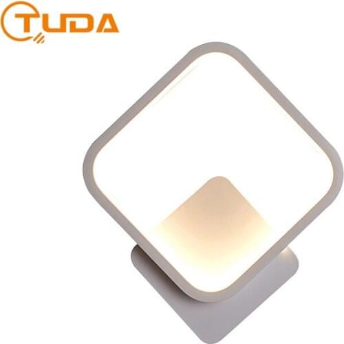 TUDA Modern Wall Lamp for Bedroom Living Room Background Wall Bedside Lamp Aisle Corridor LED Aluminum Wall Lamp Led Wall Light