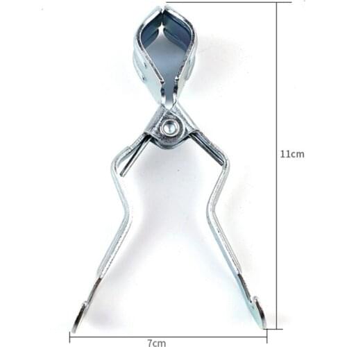 Outdoor Multi-functional Clip Camping Light Holder Tent Lamp Hanging Hook Bracket Paper Tissue Metal Iron Clips Stand
