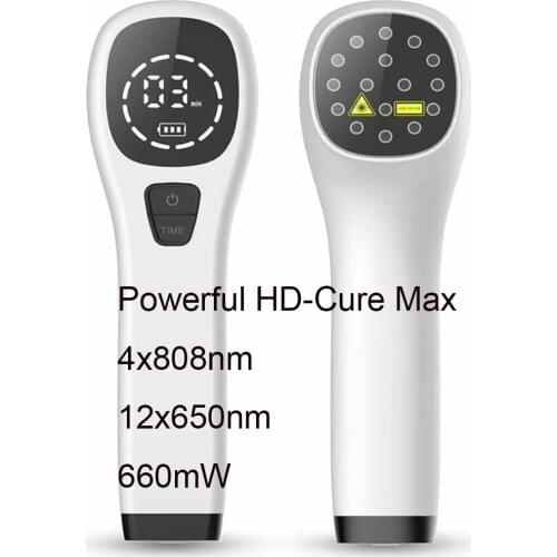 NEW 808nm+650nm Cold Laser Therapy Device Physical Acupuncture For Knee Joint Pain/Arthritis/Spine Rehabilitation