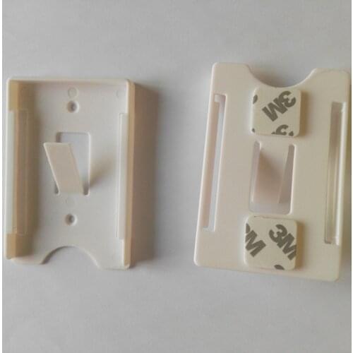 DWE CC RF ID IC UHF Parking Card Protective Case card holder with 3M sticker