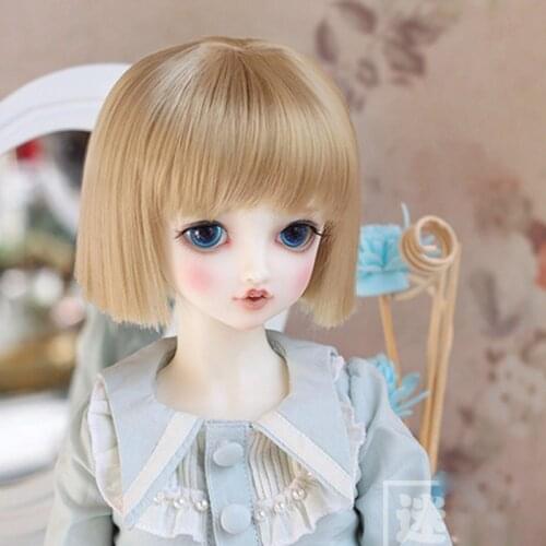 1/3 1/4 1/6 1/8 Bjd SD Wig Short Cute Hair Wig High Temperature Wire Hair Accessories
