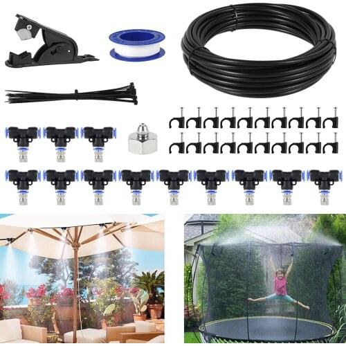 10M DIY Drip Irrigation System Automatic Watering Garden Hose Micro Drip Watering Kits Garden Watering System with Drippers