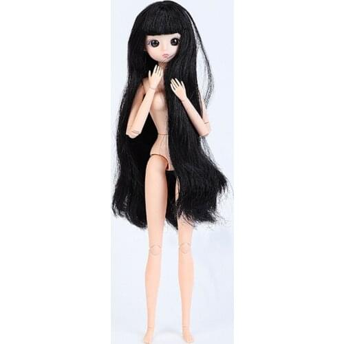 30cm Doll with Cute Eyes 11 inches Princess Doll DIY Female Naked Nude Body Accessories Baby Dolls Toys for Girls Gifts