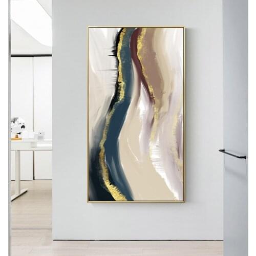 Abstract Watercolor Style Picture Ink Splashing Posters and Prints Scandinavian Wall Canvas Painting Living Room Home Decoration