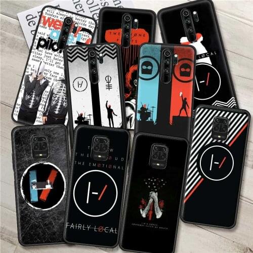Twenty One Pilots 21 Phone case For Xiaomi Redmi Note 9S 9 9T 8 7 10 Pro 8T K40 9C 9A 9Power 10Pro Max Shell Bumper