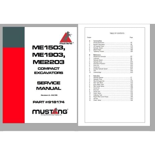 GEHL Mustang 5.46GB PDF 2020 Service Manuals DVD