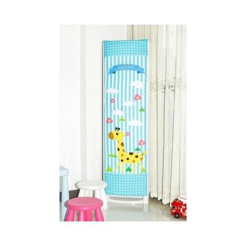 Oxford cloth cover vertical air conditioning cover cartoon pattern elastic fabric air conditioner dustproof cover 48*24*180cm