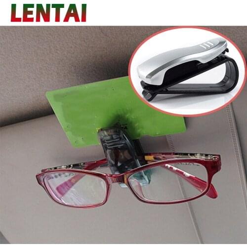 LENTAI For Ford focus 2 3 mk2 fiesta ranger mondeo mk4 Toyota corolla 2008 yaris chr MG 1Pc Auto Car glasses folder Paper clip