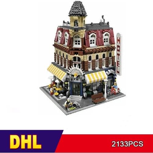 Lepins Creator Expert 15002 Building Blocks Architecture House Toy Bricks Cafe Corner 10182 King 84002 Christmas Gift