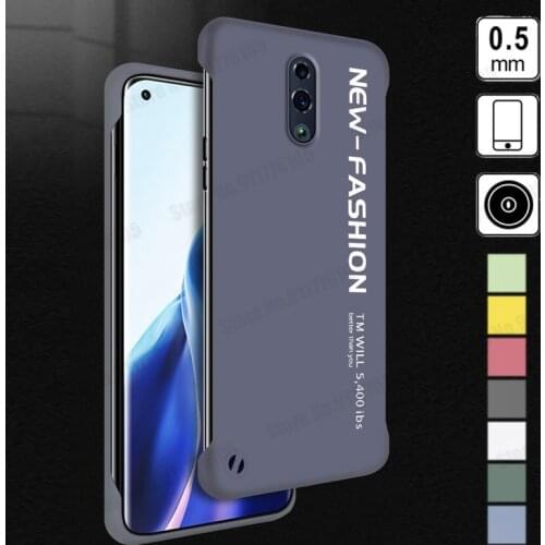 Frosted Frameless Shockproof Phone Case For OPPO RENO Z 3 Pro 2Z 2F R17 Pro A9 F11 A8 A11X Slim Hard PC Ring Holder Phone Cover