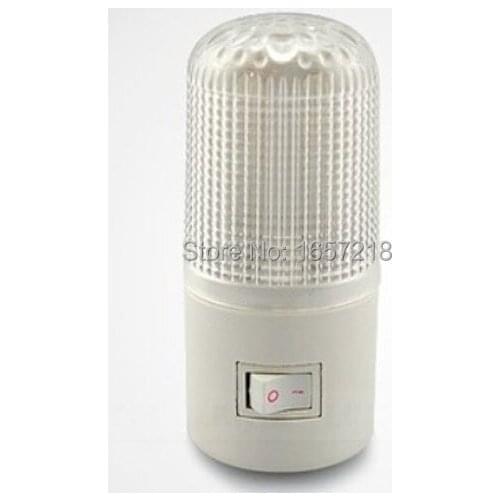 2014 NEW 3W LED Nightlight Wall Plug Bright Warm White Light Saving Energy AC Powered