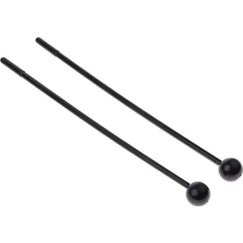 2x Plastic Percussion Mallets Rods Sticks for Bell Xylophone Marimba 265cm/104inch Musical Instrument Parts
