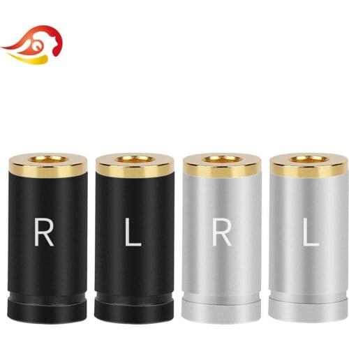 QYFANG 1 Pair MMCX Female Jack Earphone Pin Headphone Plug Wire Connector Frosted Shell Adapter For UE900 SE535 SE215 W10/20/30