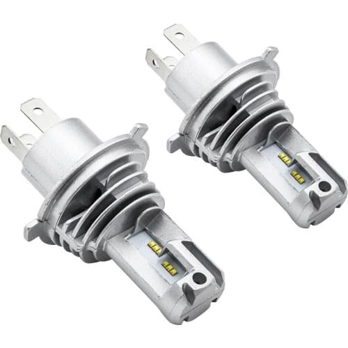 24000LM LED Headlight Bulb H4 9003 HB2 Combo Kit High Low Beam Super White For CANBUS