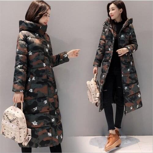 M-3XL size loose women winter jackets womens coats black green pink cotton super warm thicken waterproof windproof long parkas
