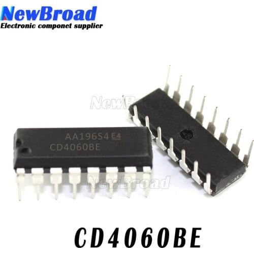 10PCS CD4060BE DIP16 CD4060 DIP 4060BE DIP-16 new and original IC