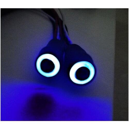 Ewellsold 2 lights/set Led light set for 1/10 1/8 RC On-Road Drift car RC truckt