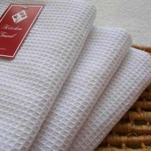 3 pcs/set Kitchen Towels 38x63cm High-quality Waffle cleaning cloths Cotton dry towel kitchen dish cloth