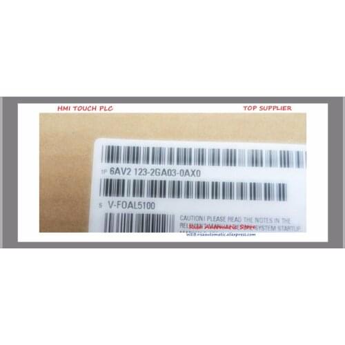 6AV2123-2GA03-0AX0 Original Touch Panel HMI New 6AV2 123-2GA03-0AX0 7 Inch 6AV21232GA030AX0 KTP700 BASIC New In Box