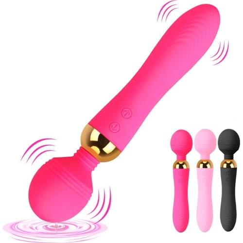 22cm Brands Vibrators For Women Clitoral Stimulator Dildos Anal Plug Masturbator Female Sex Toys Adults Products Magic Wand Shop