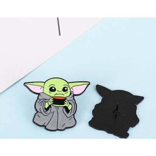 Cartoon Surrounding Baby Brooch Metal Badge Personality Creative Decoration Pins Clothes Bag Accessories