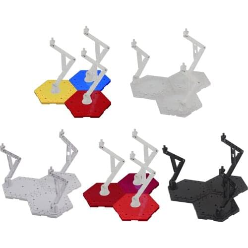 Besegad Universal Assembly Action Figure Model Support Display Stand Holder Base Bracket Compatible for MG HG RG Gundam Toy