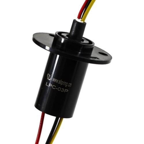 Low Torque Capsule Slip Ring with 240V Voltage Compact Structure and Signal Transmission for Small Wind Turbine Generator