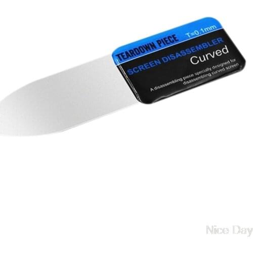 Mobile Phone Curved LCD Screen Spudger Open Pry Card Tools Ultra Thin Flexible My07 20 Dropship