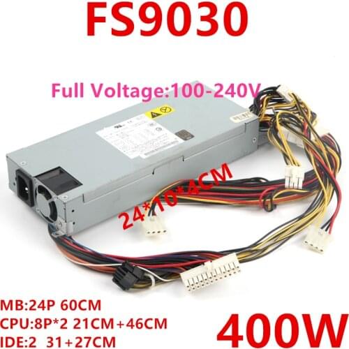 Almost New PSU For AcBel 1U 400W Power Supply FS9030