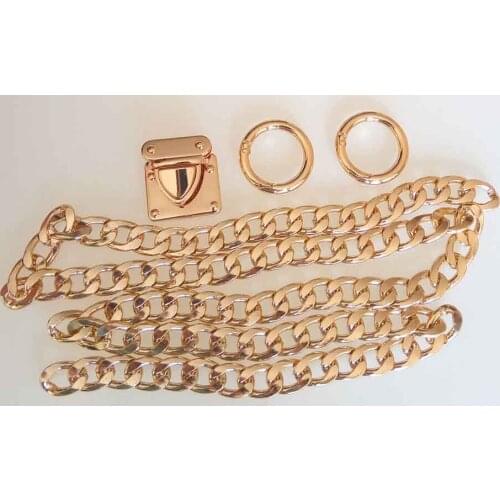 Light gold color chain set