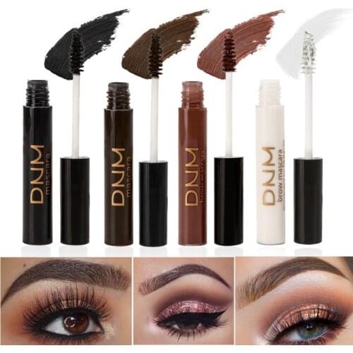 4 Colors Waterproof Mascara Eyes Cosmetics Eyelash Extension Brown White Mascara