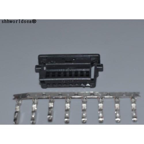 Worldgolden 8 Pin/Way Display Compass Connector For Audi VW,Indoor Ceiling Light Plug Wire Cable Pigtail For BMW 3D0 972 708 A