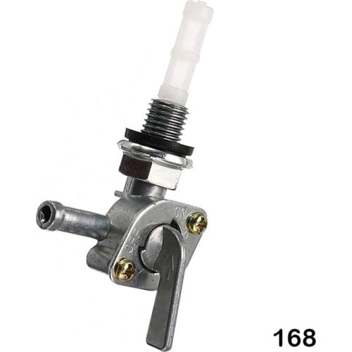 ON/OFF Universal Fuel Shut Off Valve Tap Replacement For Generator Gas Engine Tank Switch Fit 1/4" Hose Tap