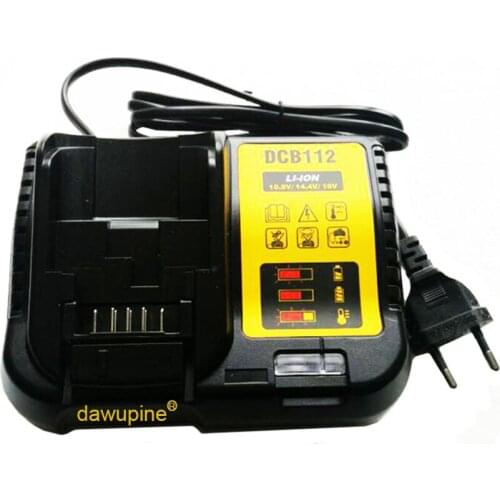Dawupine DW1418-MC DCB112 Li-ion Battery Charger For DeWalt 10.8V 12V 14.4V 18V DCB101 DCB200 DCB140 DCB105 DCB200
