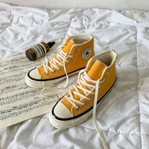 2020 New Woman Winter Black Spring Fashion Casual Shoes For Women Lace Up Ladies Flats Sneakers Shoes Platform