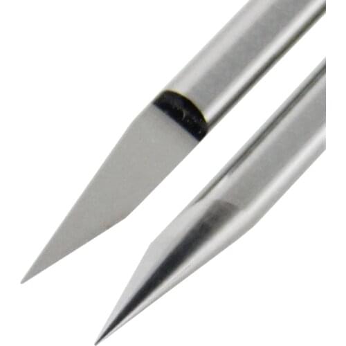 10pcs New Carbide PCB CNC Engraving Machine Router V Bits 20 Degree 0.3mm HUHAO #J3.2003