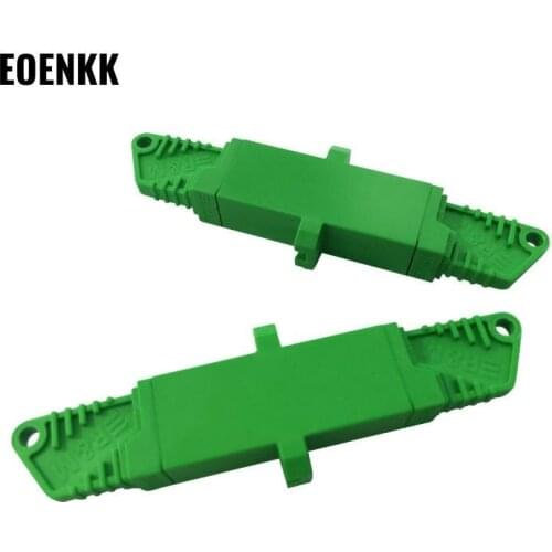 20 pcs E2000/APC Adapter Tensile Fiber Coupler High Quality Optical Fiber Flange Factory Wholesale
