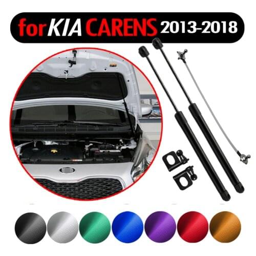 Car Styling Auto Front Hood Bonnet Modify Gas Struts Lift Support Shock Damper for Kia Rondo for Kia Carens 2013-2018 Absorber