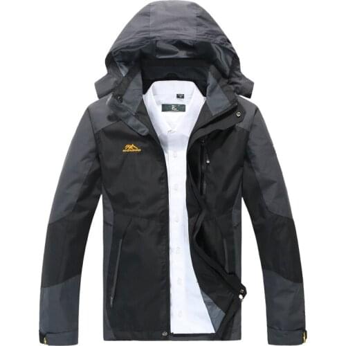 Plus 10XL 8XL 6XL 5XL 4XL Mens Jackets Waterproof Spring Hooded Coats Men Women Outerwear Army Solid Casual Brand Male Clothing