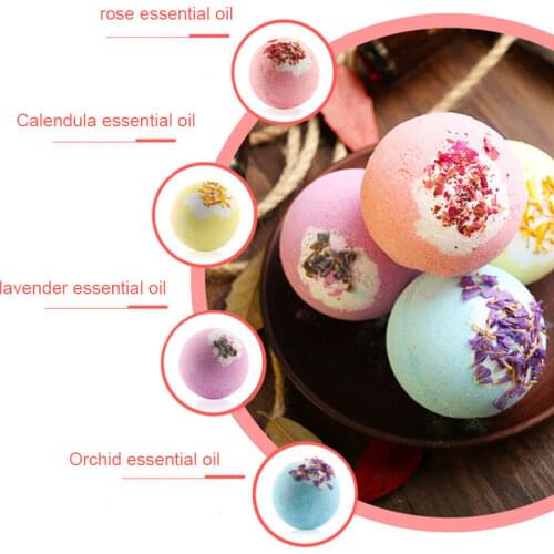 Bath Bombs Flowers Salt Bath Spa Shower Steamers Gifts for Women Mom Girls Fizzy Spa to Moisturize Dry Skin Floral Scent can CSV