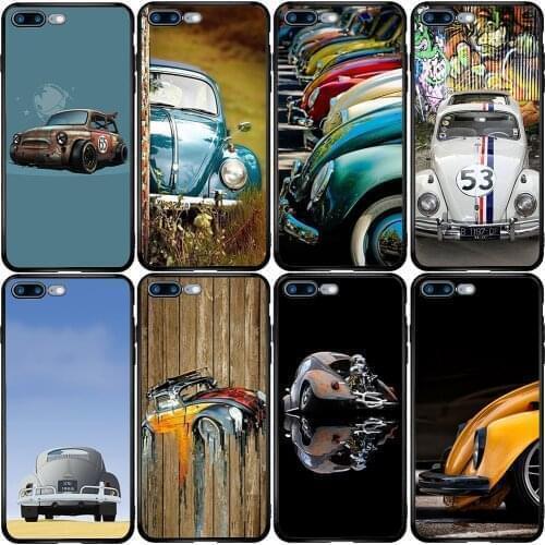 Cover Case for iPhone Oneplus 5S SE 2020 6S 7 8 6T 8T Plus XS XR 11 12 Pro Mini Max Herbie 53 Bug Beetle Car