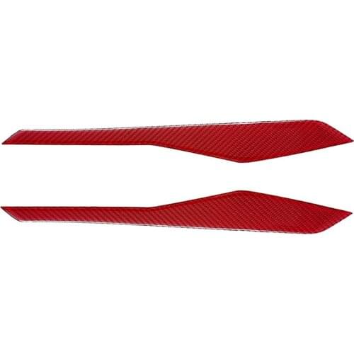 For Ford Explorer 2013 2014 2015 2016 2017 2018 Carbon Fiber Center Console Side Strips Trim Cover Sticker Accessories