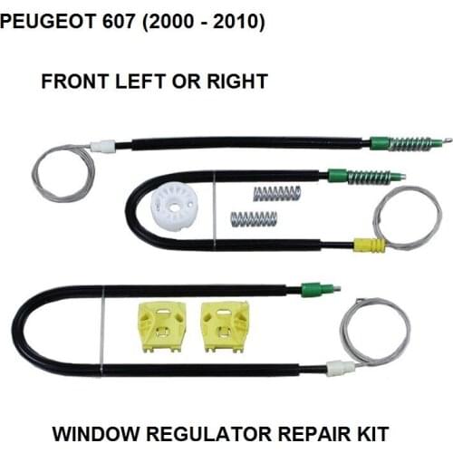 FOR PEUGEOT 307 CABRIOLET WINDOW REGULATOR REPAIR KIT REAR LEFT 2003-2008