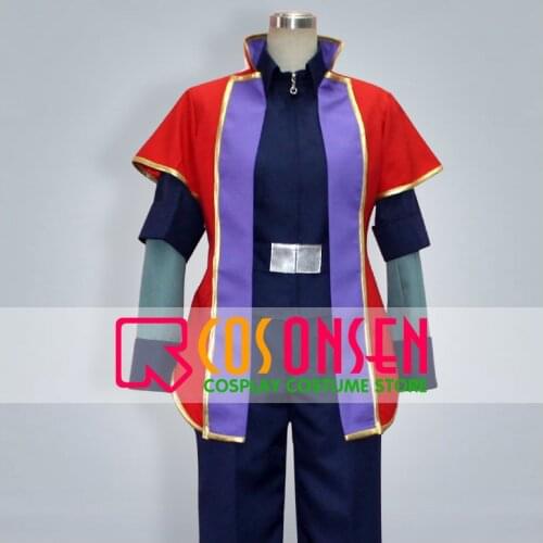 COSPLAYONSEN Mobile Suit Gundam 00 Mr Bushido Cosplay Costume Any Size